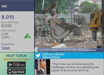 Kerajaan senarai hitam kontraktor bermasalah