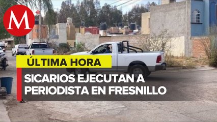 Asesinan a reportero en Fresnillo, Zacatecas; gobernador condena el ataque