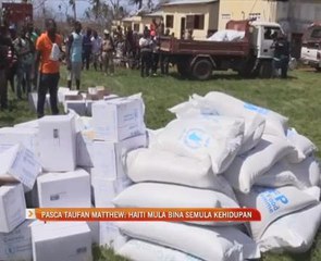 Pasca taufan Matthew: Haiti mula bina semula kehidupan
