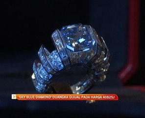 'Sky Blue Diamond' dijangka dijual pada harga A$D25 juta