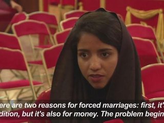 NGO teams up with young girls to say stop to child marriages