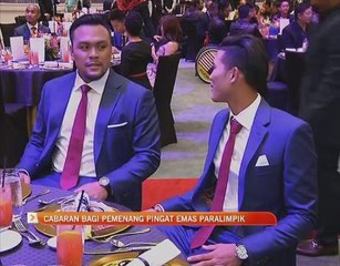 Cabaran bagi pemenang pingat emas Paralimpik