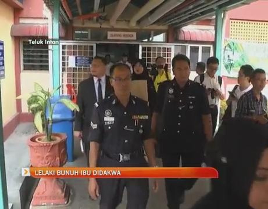 Lelaki bunuh ibu didakwa