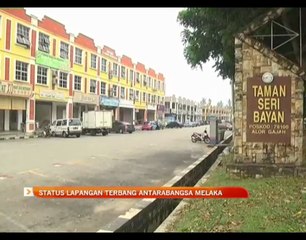 Status Lapangan Terbang Antarabangsa Melaka