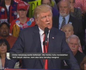 Donald Trump cuba alih perhatian isu rakaman lucah