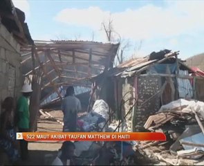 522 maut akibat Taufan Matthew di Haiti