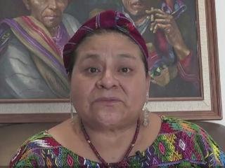 Nobel laureate Menchu applauds peace prize for Colombia leader