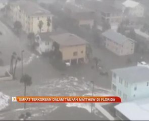 Empat terkorban dalam taufan Matthew di Florida