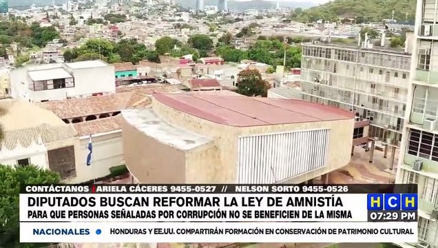 Diputados buscarán reformar ley de Amnistias para evitar que corruptos sean beneficiados
