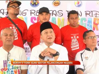 BERSIH 5 tidak jejas sektor pelancongan negara