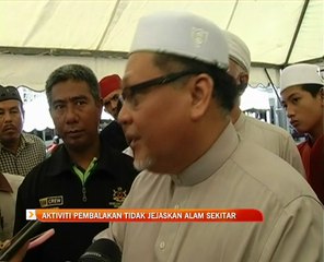 Aktiviti pembalakan tidak jejaskan alam sekitar