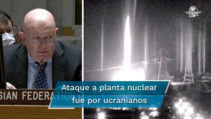Rusia niega ante la ONU haber atacado la planta nuclear de Zaporiyia y culpa a ucranianos