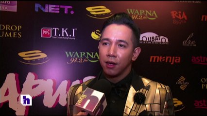 Sufi Rashid tak sangka menang Artis Paling Popular & Lagu Paling Popular Singapura di APM 2016
