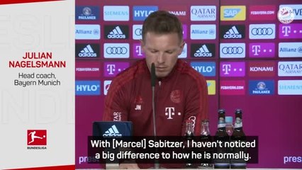 Sabitzer is supporting Ukrainian fiancée - Nagelsmann