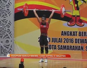 Hidupkan semula makmal ujian doping di Malaysia