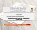 Dua anggota tentera hilang ketiga bertugas