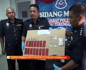 Suspek kembali aktif selepas dua bulan dibebaskan