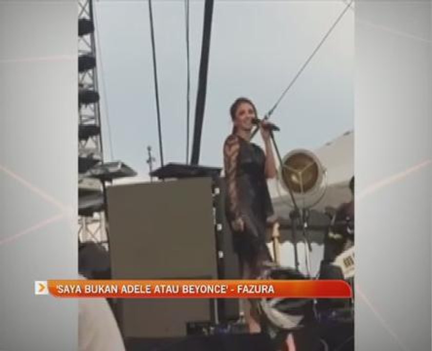 'Saya bukan Adele atau Beyonce' - Fazura
