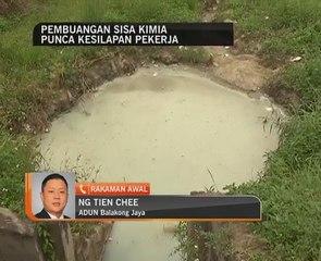 Pembuangan sisa kimia punca kesilapan pekerja