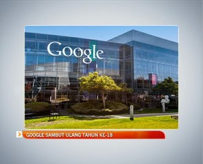 Google sambut ulang tahun ke-18