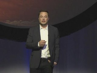 Elon Musk unveils plan for Mars 'city'