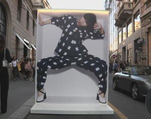British photographer Rankin brings his work to Milan streets