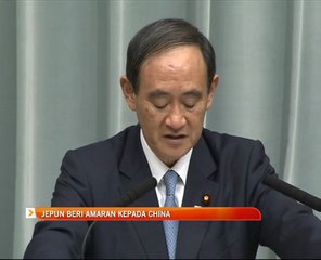 Jepun beri amaran kepada China
