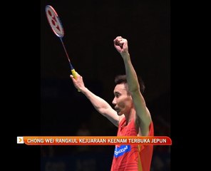 Chong Wei rangkul kejuaraan keenam Terbuka Jepun