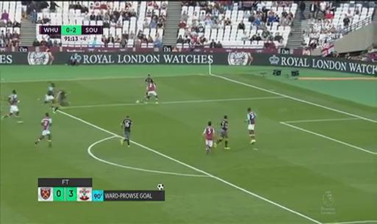 Southampton 'The Saints' aibkan The Hammers di gelanggang sendiri