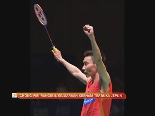 Lee Chong Wei rangkul kejuaraan keenam Terbuka Jepun