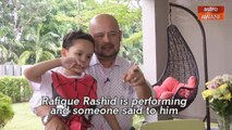 Harith Iskander talks about his first stand-up performance