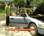 Kereta pengurus besar KADA musnah dalam kebakaran