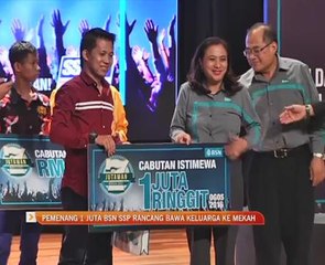 Pemenang 1 juta BSN SSP rancang bawa keluarga ke Mekah