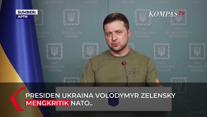 Nada Marah Presiden Ukraina Zelensky, Kritik NATO Tolak Pemberlakuan Larangan Terbang