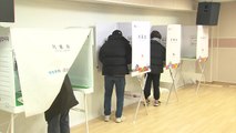 사전투표 인파 몰려...역대 사전투표율 최고치 경신 / YTN