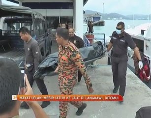 Mayat lelaki Mesir jatuh ke laut di Langkawi, ditemui