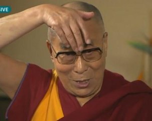 The Dalai Lama's Donald Trump impression