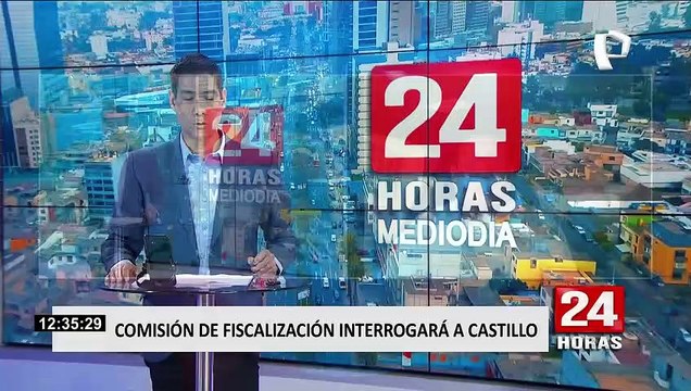 Comisión de Fiscalización citará a Castillo: es la oportunidad de deslindar actos de corrupción