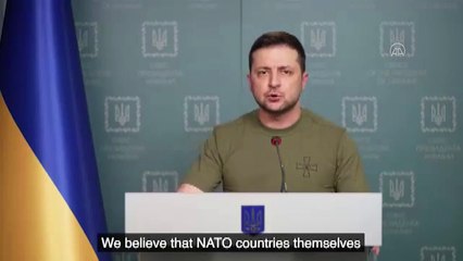 Zelenski'den NATO'ya hava sahasıyla ilgili tepki: "Bugünden itibaren ölenlerin hepsi sizin yüzünüzden ölecek!"