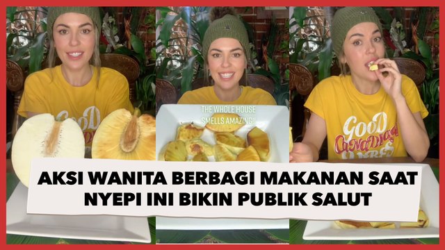 Viral Cewek Bule Coba Cicipi Sukun untuk Pertama Kali, Publik Salfok Lihat Cara Makannya