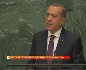 Download Video: Recep Tayyip Erdogan desak PBB cari penyelesaian krisis Syria