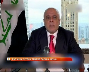 Iraq mula operasi tempur Daish di Mosul