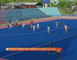 Sapura sekadar tamat cabaran di tangga kedua Liga Hoki Malaysia