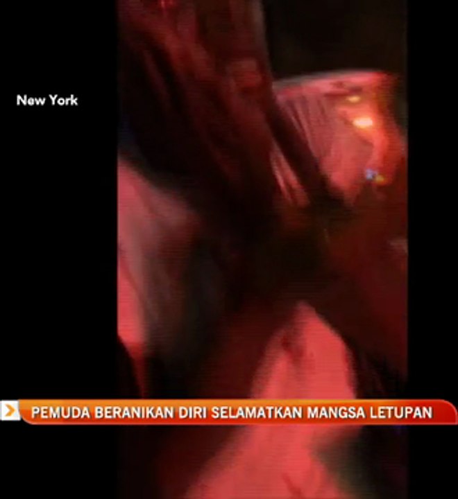 Pemuda beranikan diri selamatkan mangsa letupan