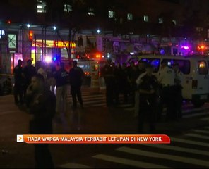 Tiada warga Malaysia terlibat letupan di New York