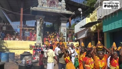 பரமக்குடி அங்காள பரமேஸ்வரி அம்மன் பங்குனி திருவிழா; நேர்த்திக்கடன் செலுத்திய பக்தர்கள்!