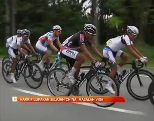 Mohd Harrif Salleh lupakan jelajah China, masalah cisa