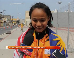 Peroleh gangsa sempena Hari Malaysia