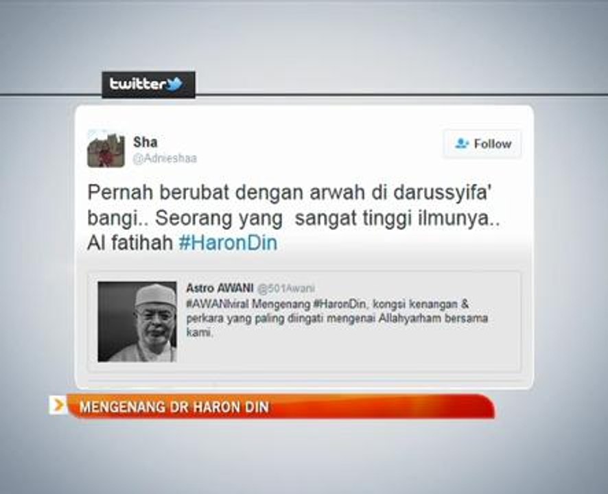 Mengenang Dr Haron Din