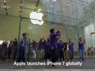 Apple launches iPhone 7 globally